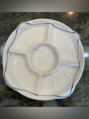 Vintage 1985 Le Bistro by Shafford Chip & Dip